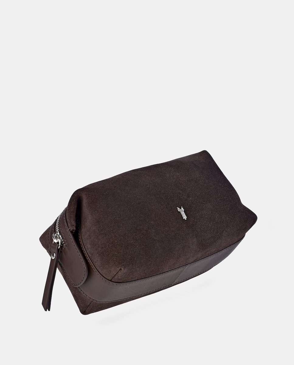 Nécessaire em Croute Castanho-3