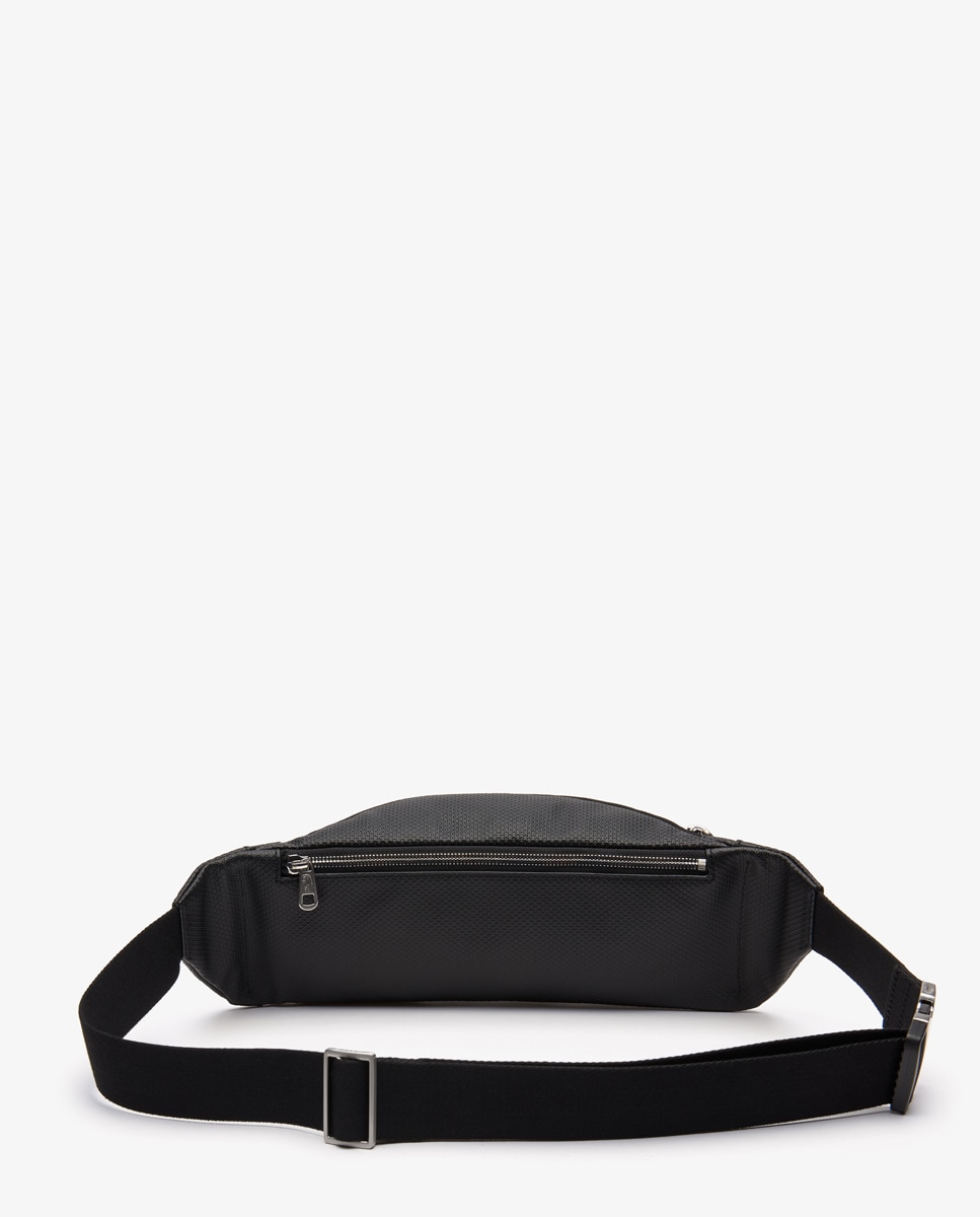 Bolsa de Cintura Chantaco em Pele Rígida Preto-2