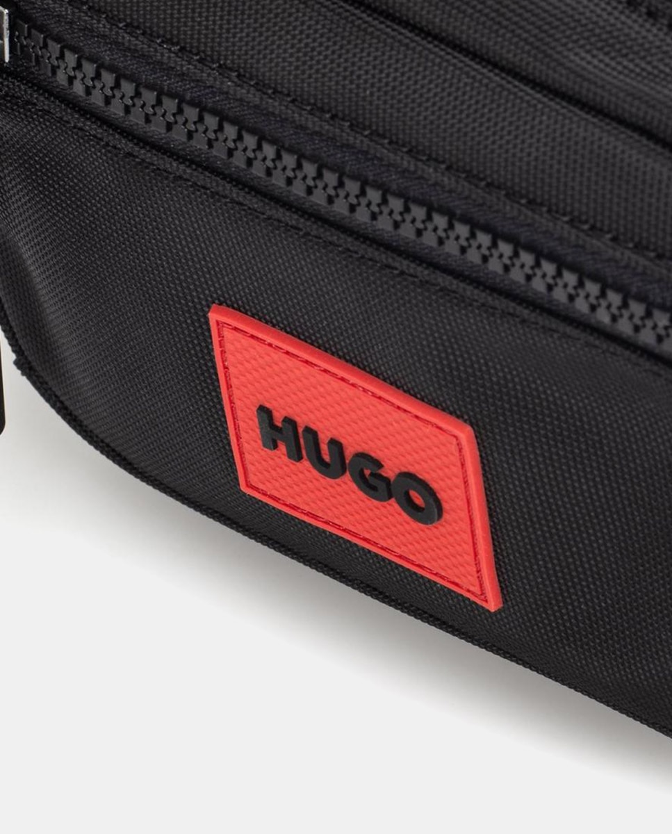 Bolsa de Cintura de Nylon Preto-3
