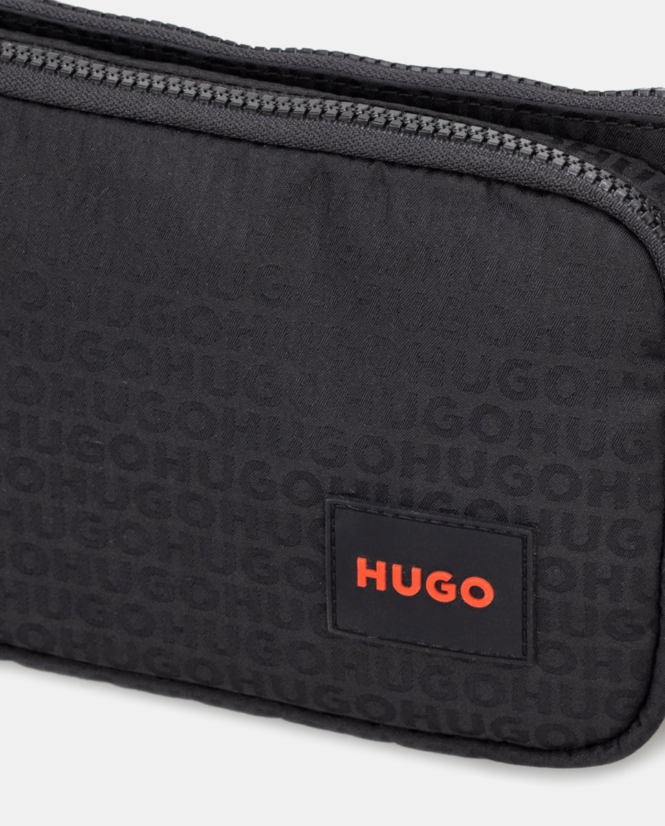 Bolsa de Cintura de Nylon Preto-3