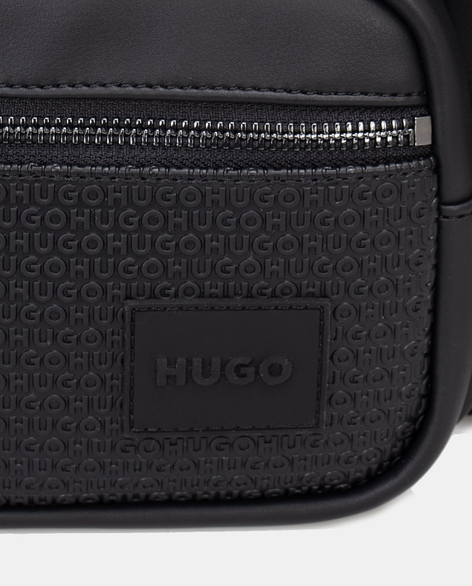 Bolsa de Cintura em Polipele Preto-3