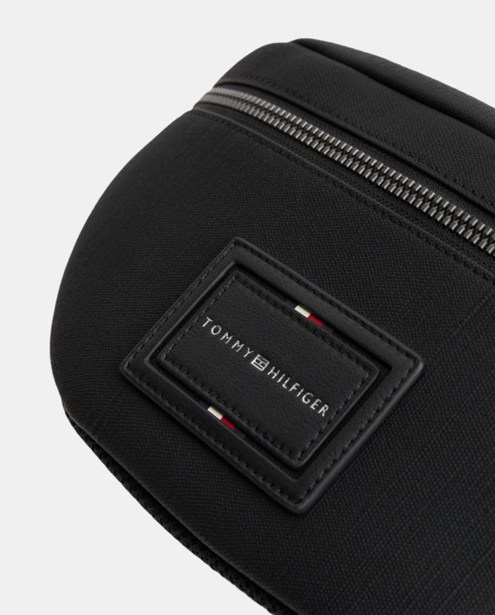Bolsa de Cintura em Ecopele Preto-4
