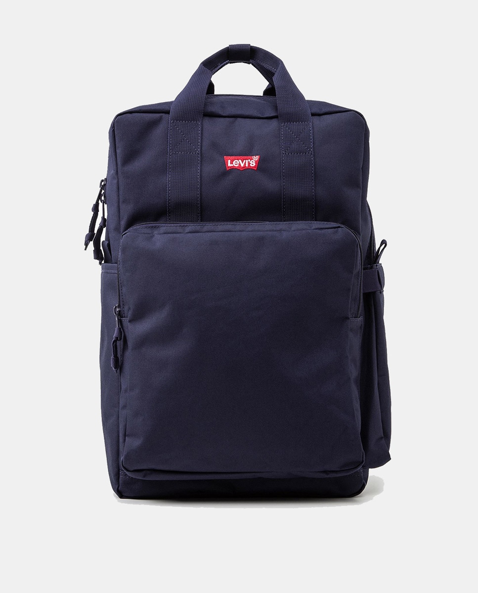 Imagem 0 de Mochila Grande com Fecho de Correr - Azul-Marinho