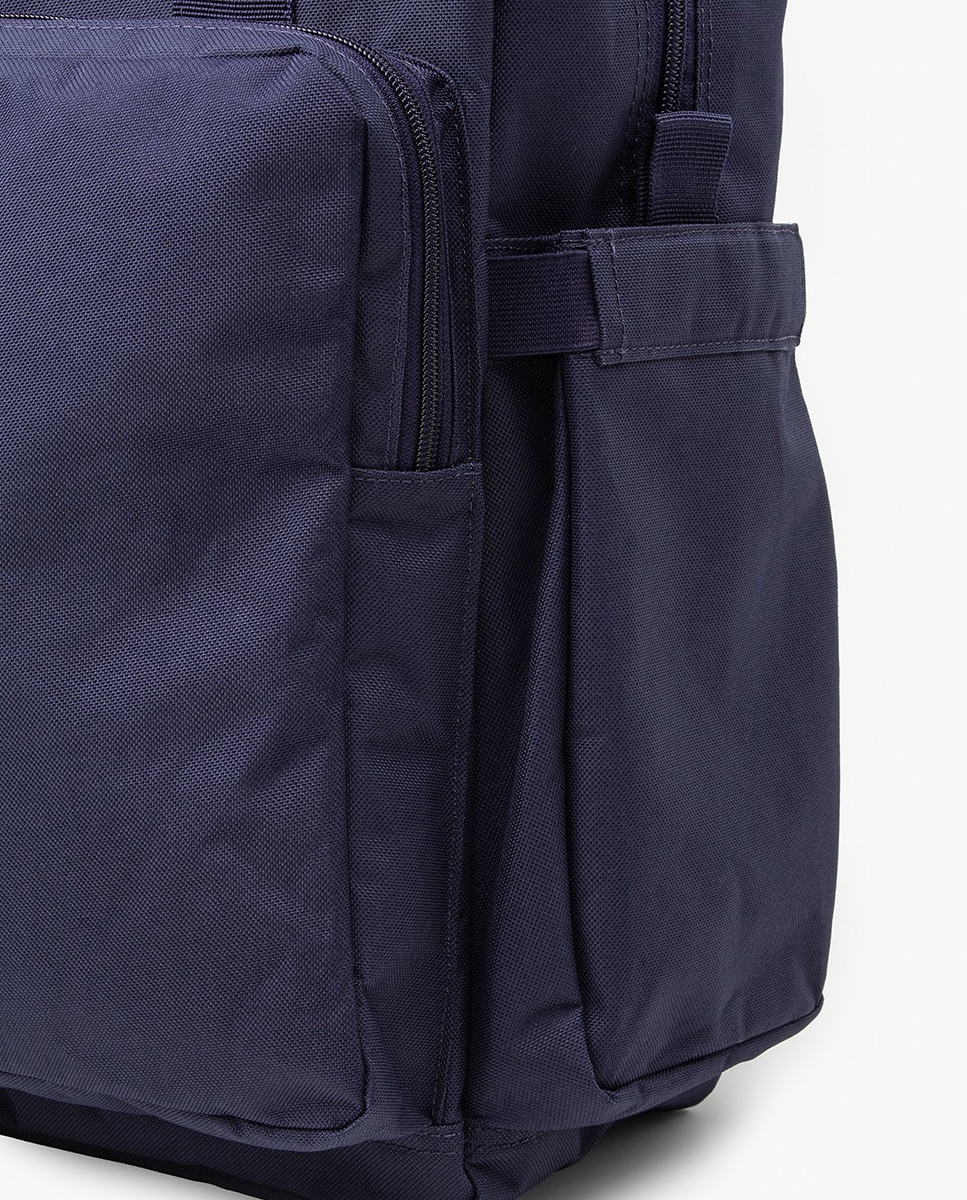Mochila Grande com Fecho de Correr - Azul-Marinho Azul-marinho-5