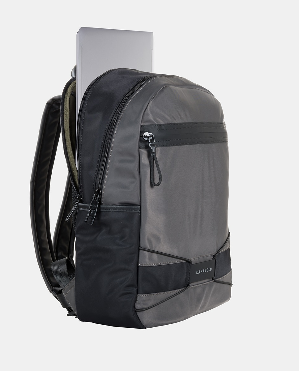Mochila de homem Cinzento-2