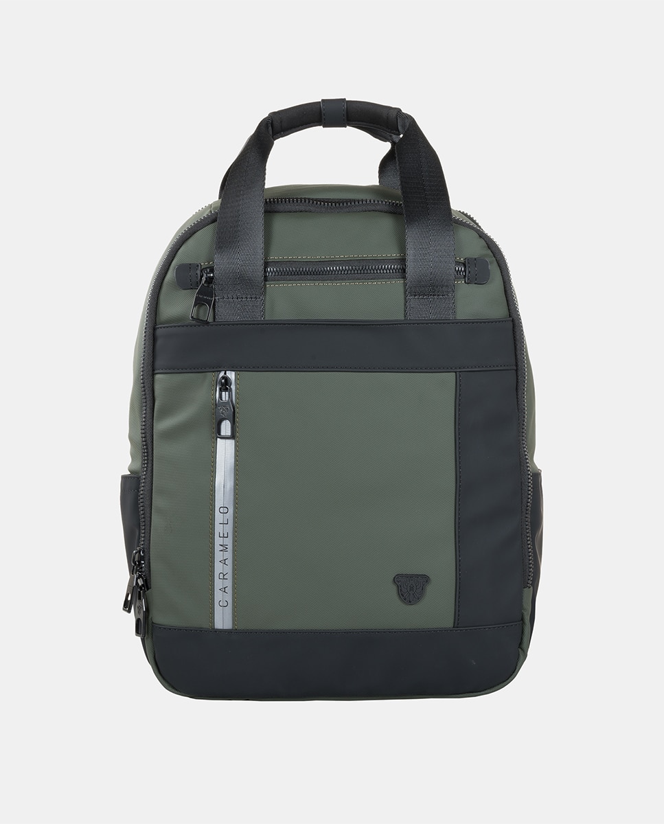Mochila de homem Caqui-1