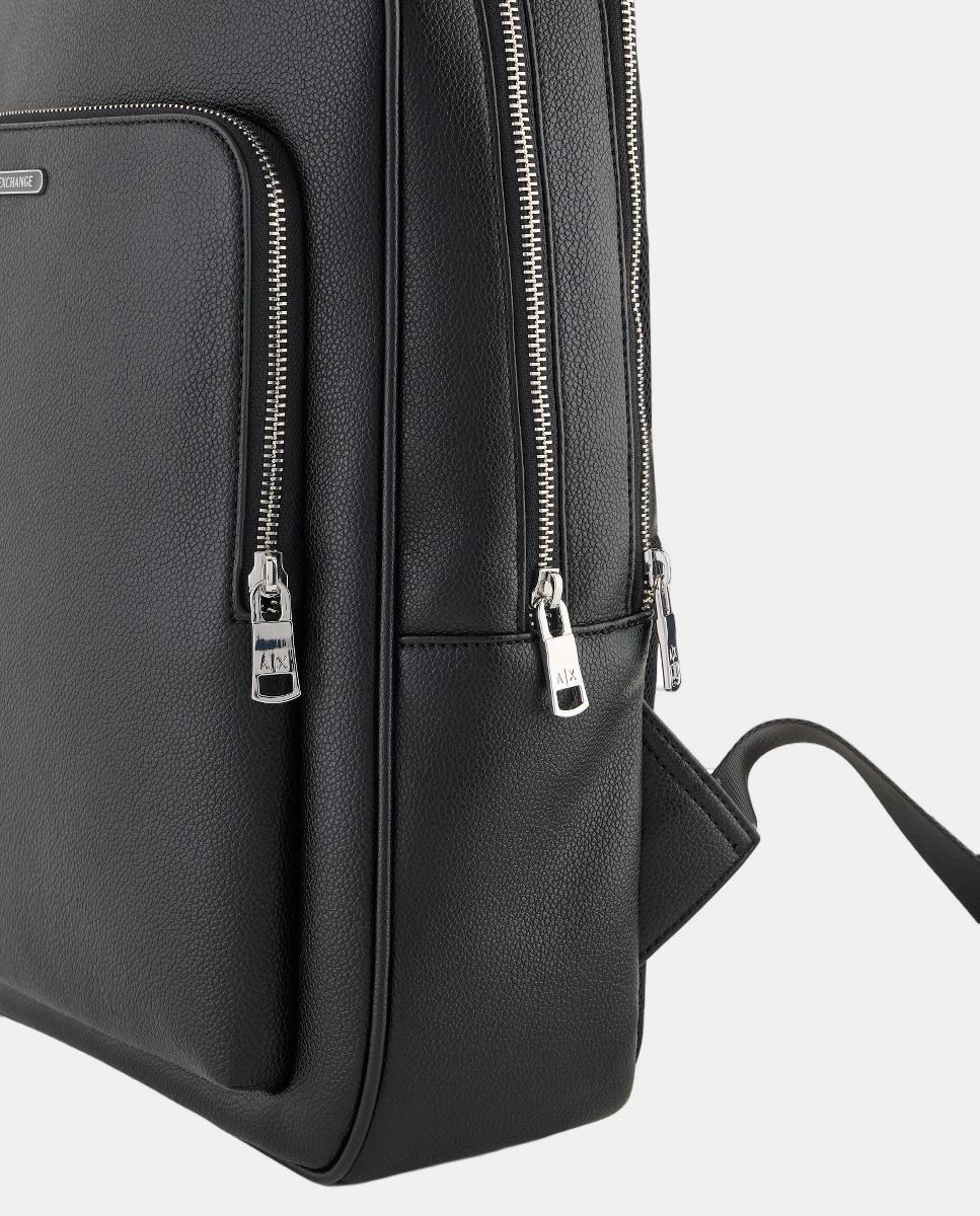 Mochila Lisa para Computador Preto-6