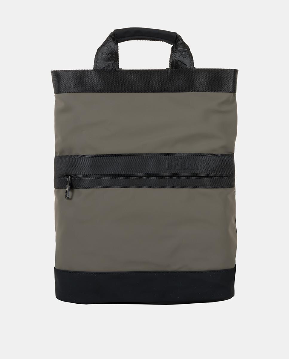 Mochila Plana Taupe-1