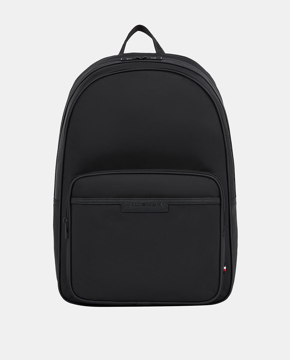 Imagem 0 de Mochila de Poliéster Reciclado com Desenho de Logótipo à Frente