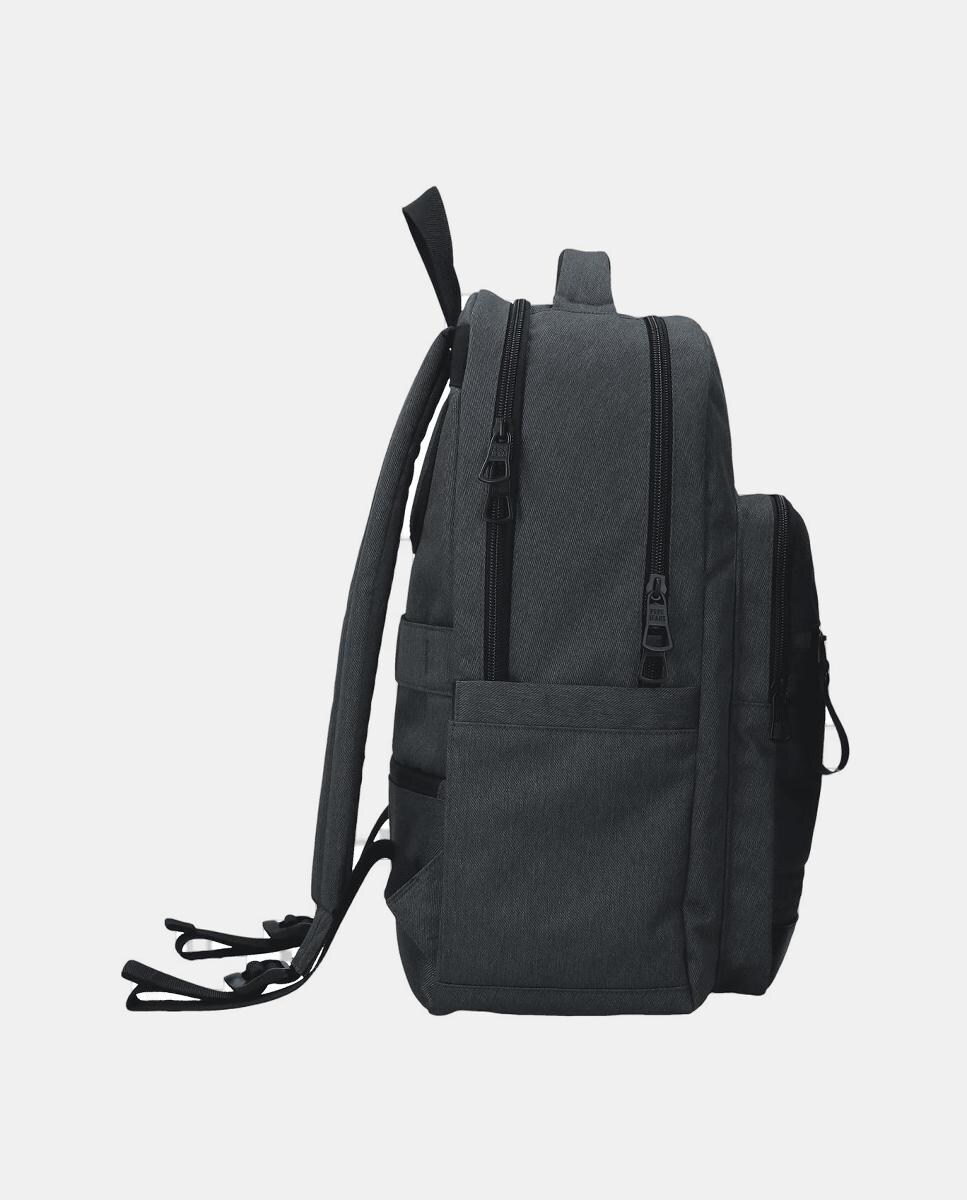 Mochila de Viagem Adaptável Porta-Computador e Tablet Whitton Preto-2