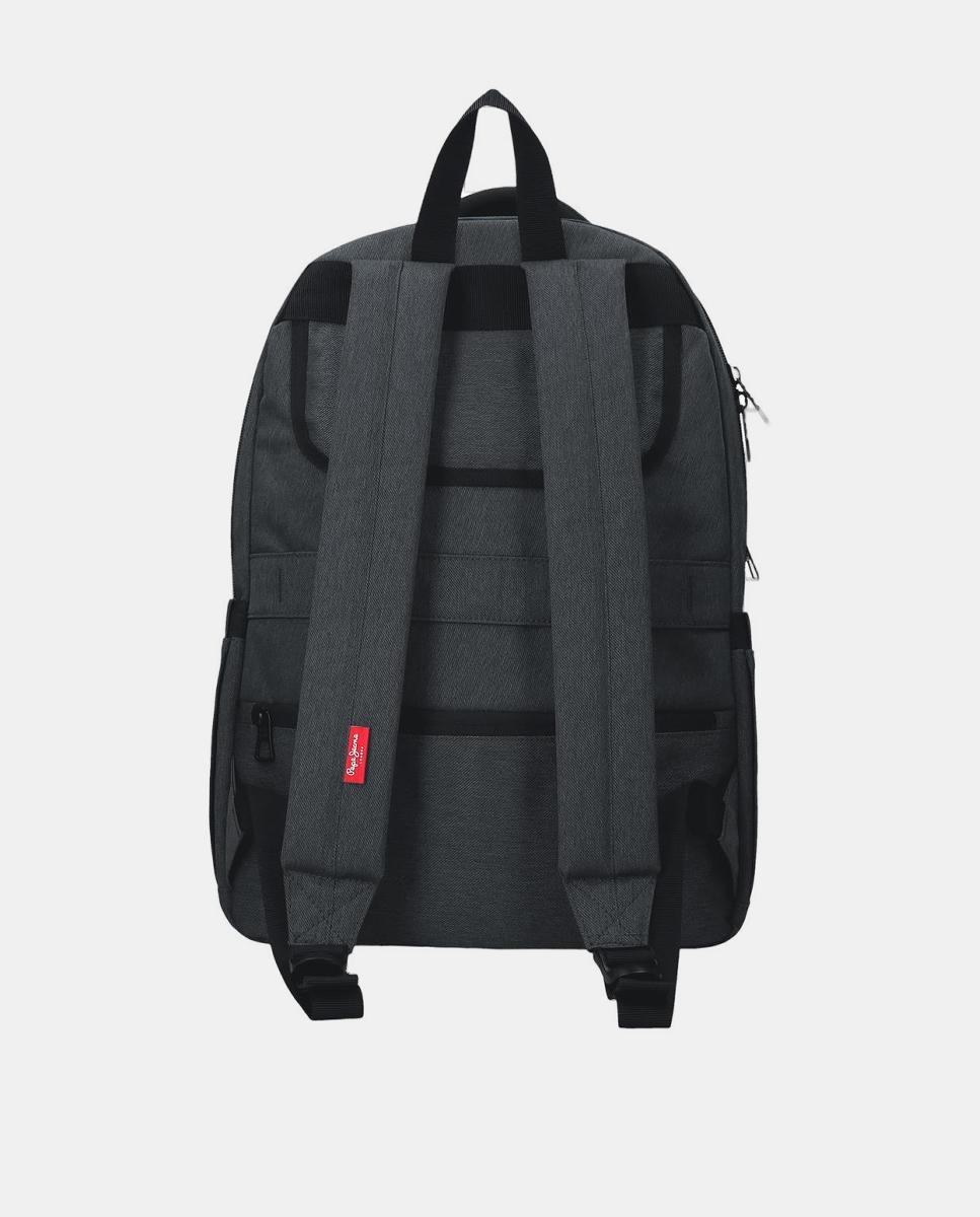 Mochila de Viagem Adaptável Porta-Computador e Tablet Whitton Preto-3