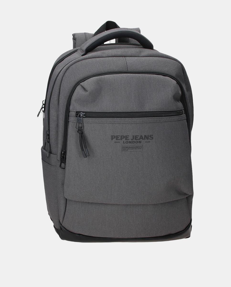 Mochila Adaptável de Dois Compartimentos Porta-Computador de 15,6" e Tablet Durham Cinzento-escuro-1