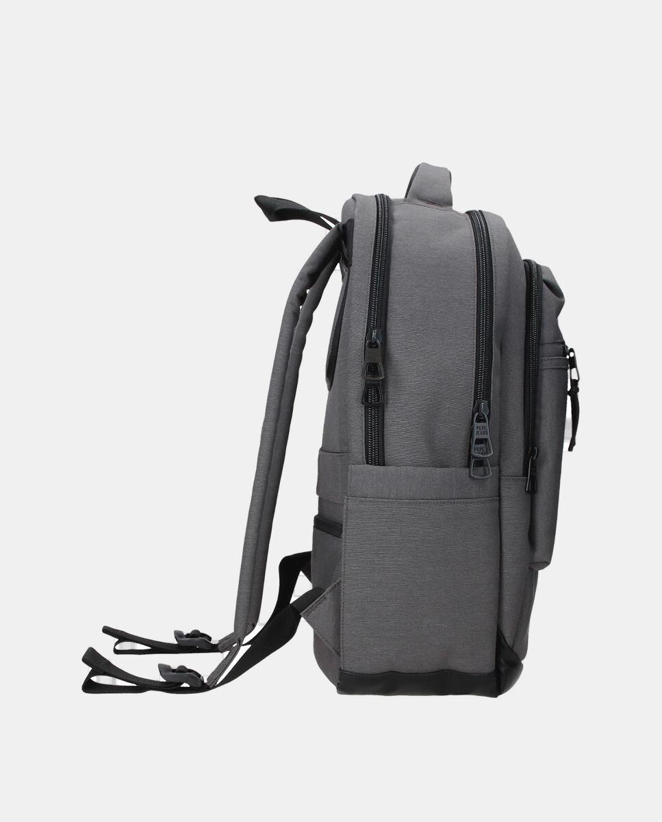 Mochila Adaptável de Dois Compartimentos Porta-Computador de 15,6" e Tablet Durham Cinzento-escuro-2