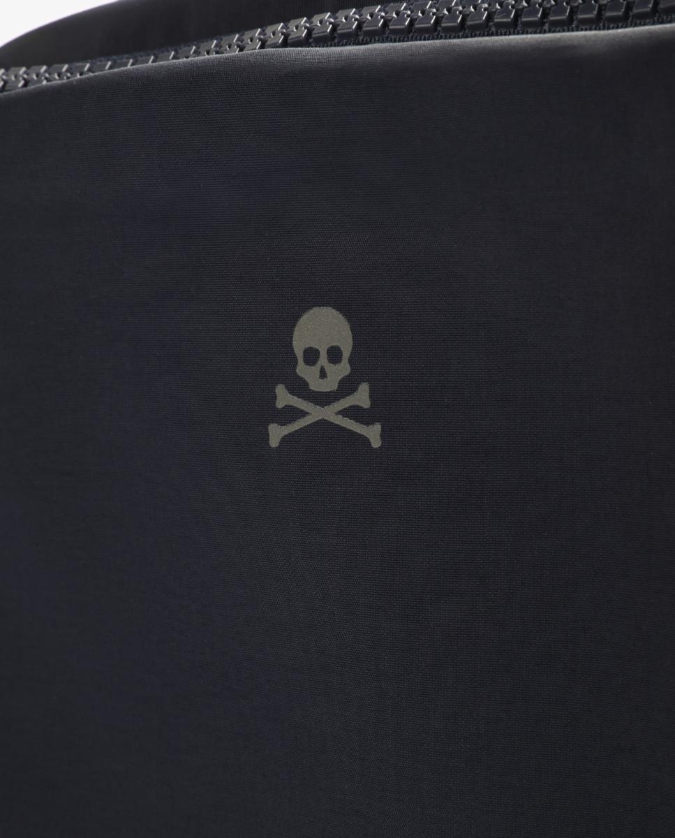 Mochila básica con calavera frontal - Scalpers - Azul marino Azul marino-5