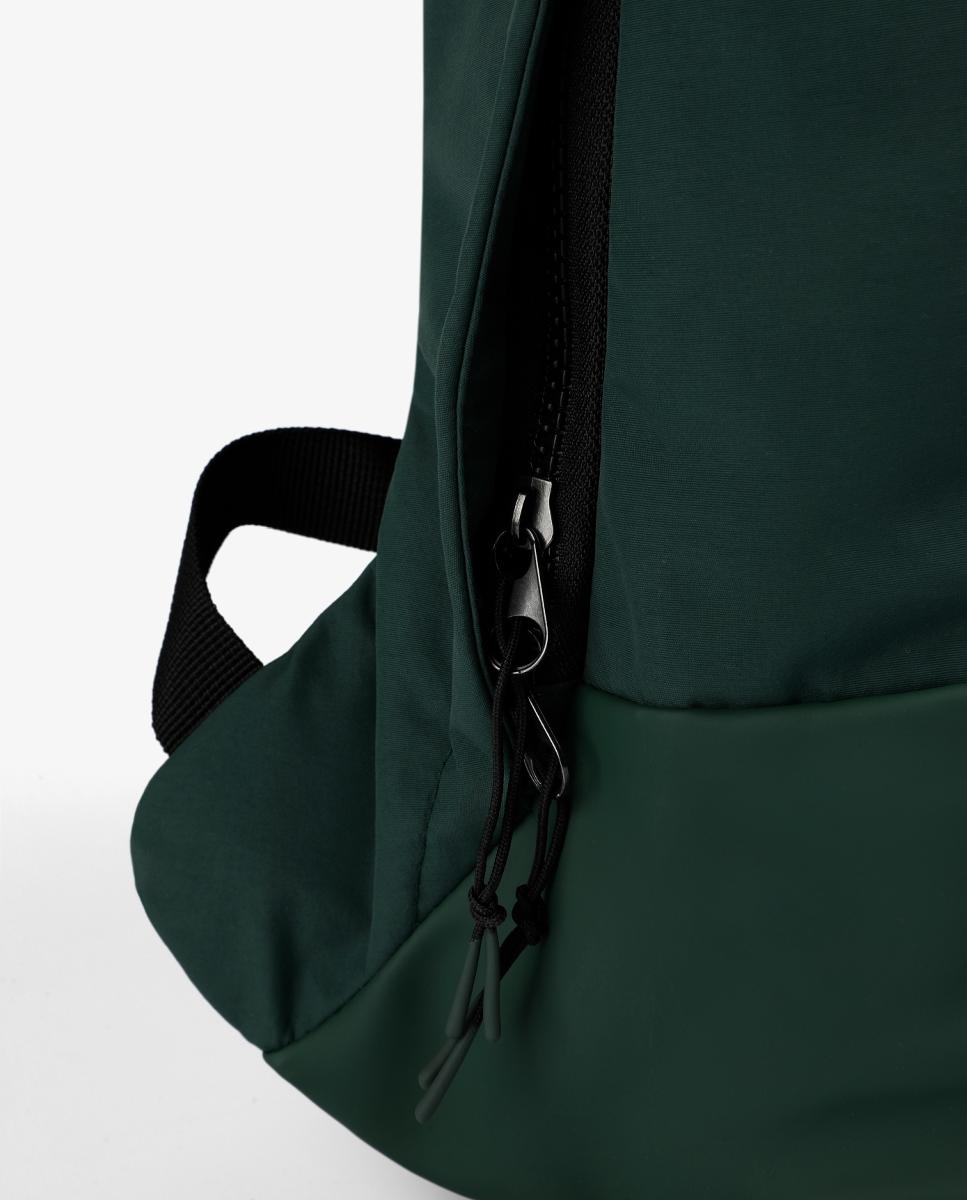 Mochila com Caveira à Frente Verde-escuro-4