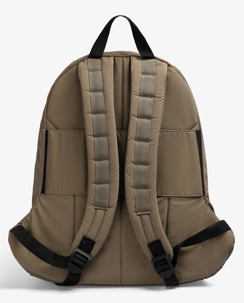 Mochila com Caveira à Frente Castanho-claro-2