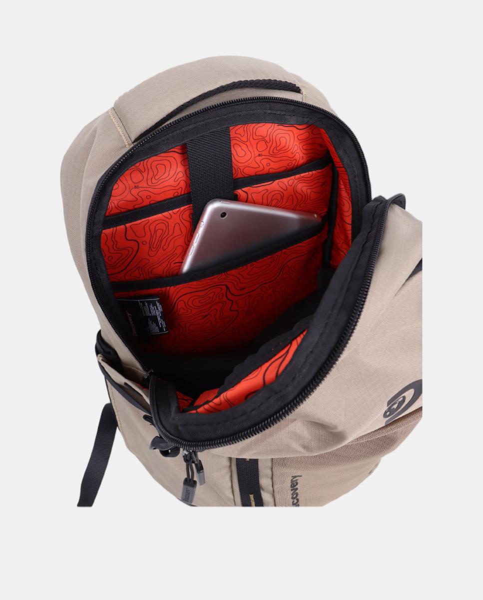 Mochila Pequena Crux Bege-7