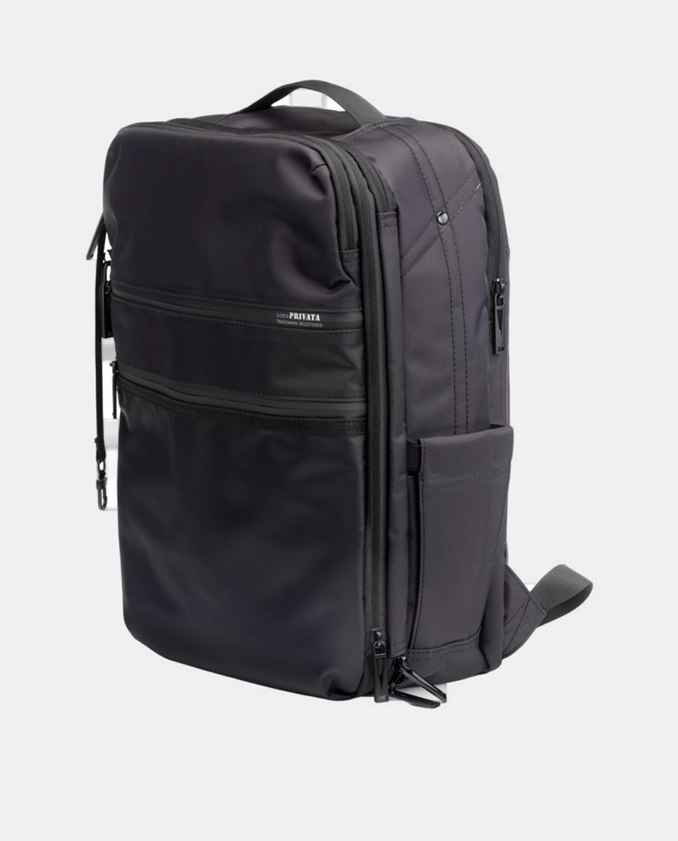 Mochila Underseat Multibolsos em Nylon Preto-3