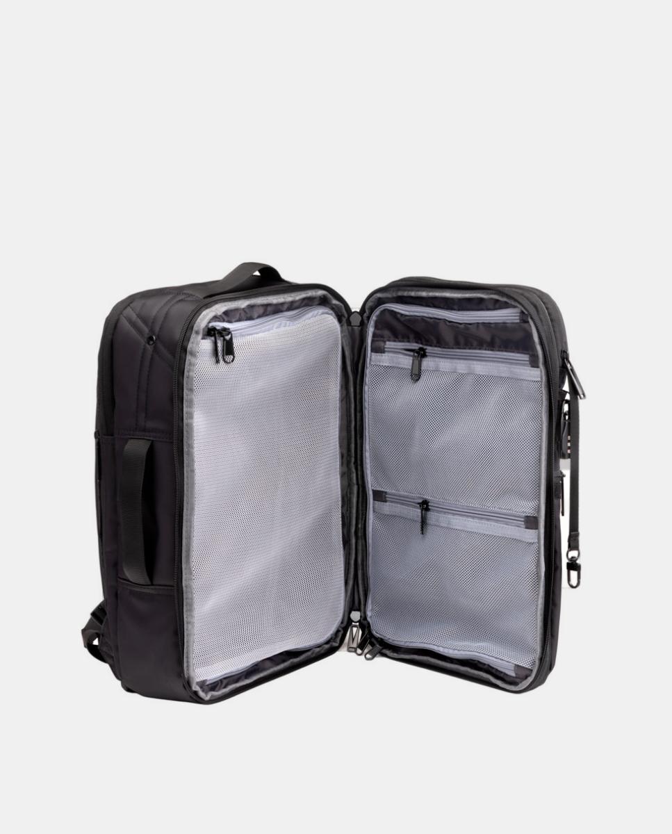 Mochila Underseat Multibolsos em Nylon Preto-4