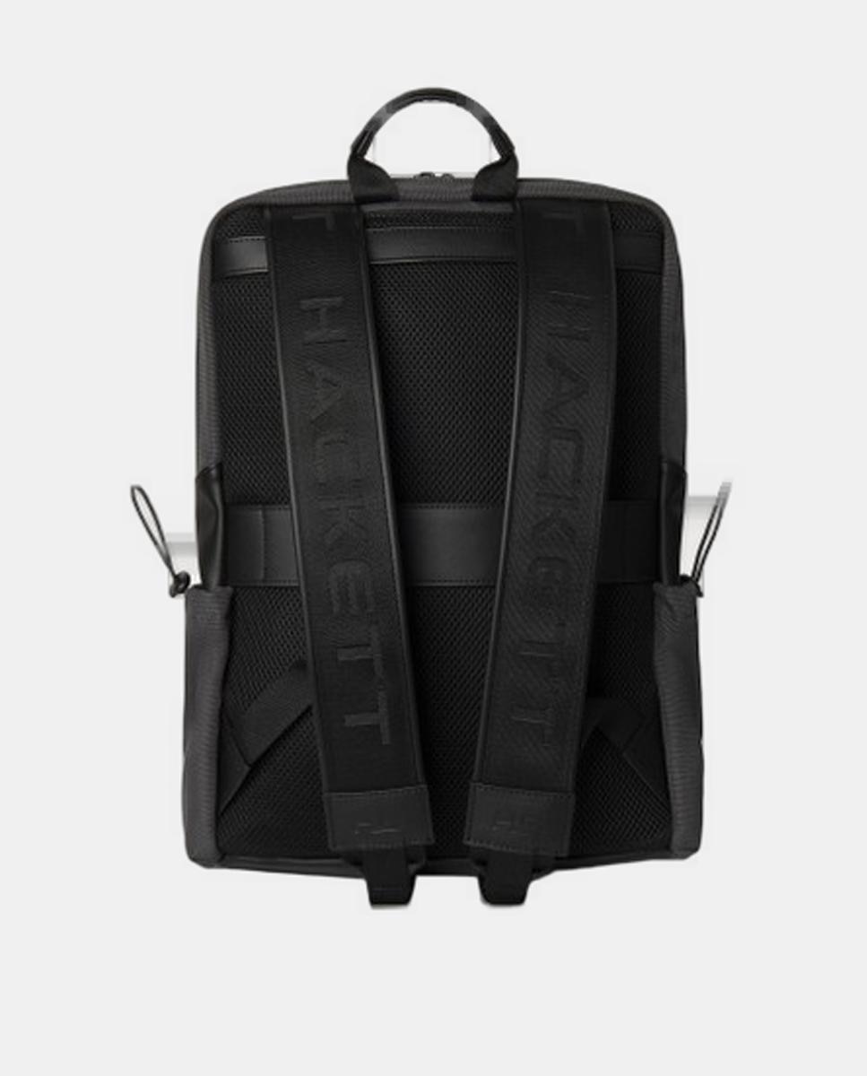 Mochila com Logótipo de Diamante e Bolsos Laterais Cinzento-2