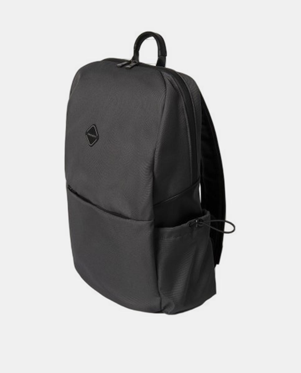Mochila com Logótipo de Diamante e Bolsos Laterais Cinzento-3
