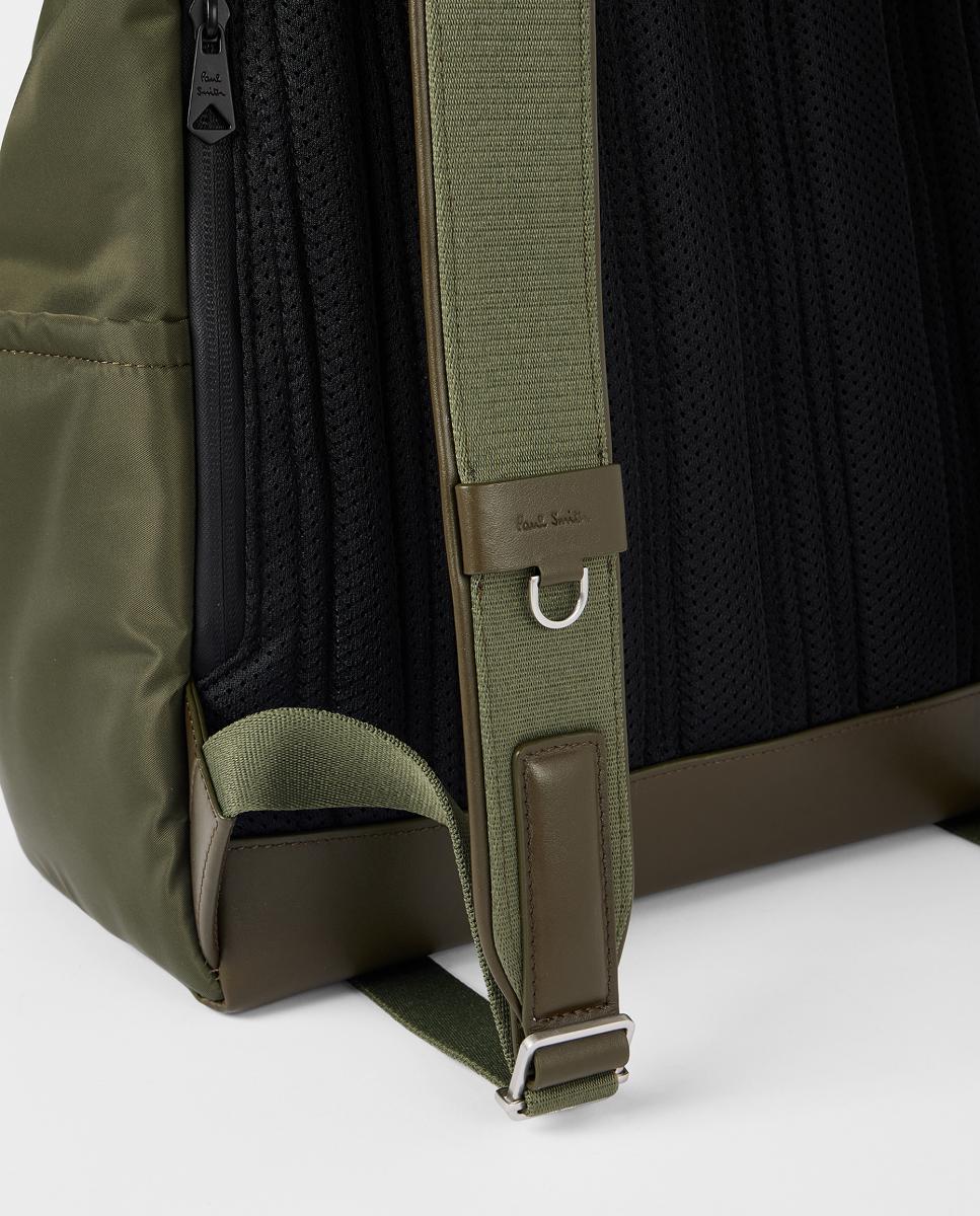 Mochila de homem Verde-4