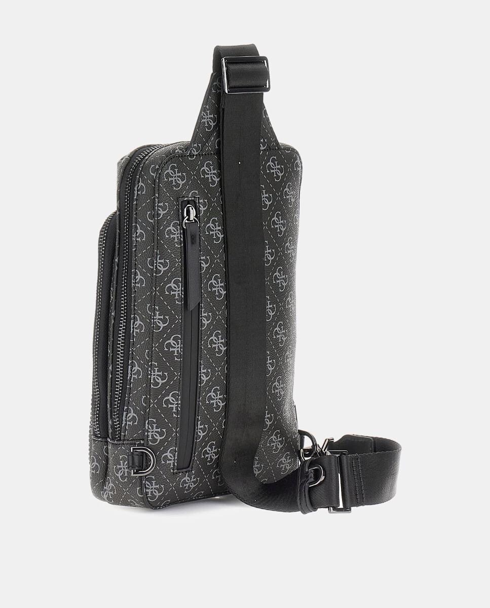 Mala de tiracolo de homem Preto-2