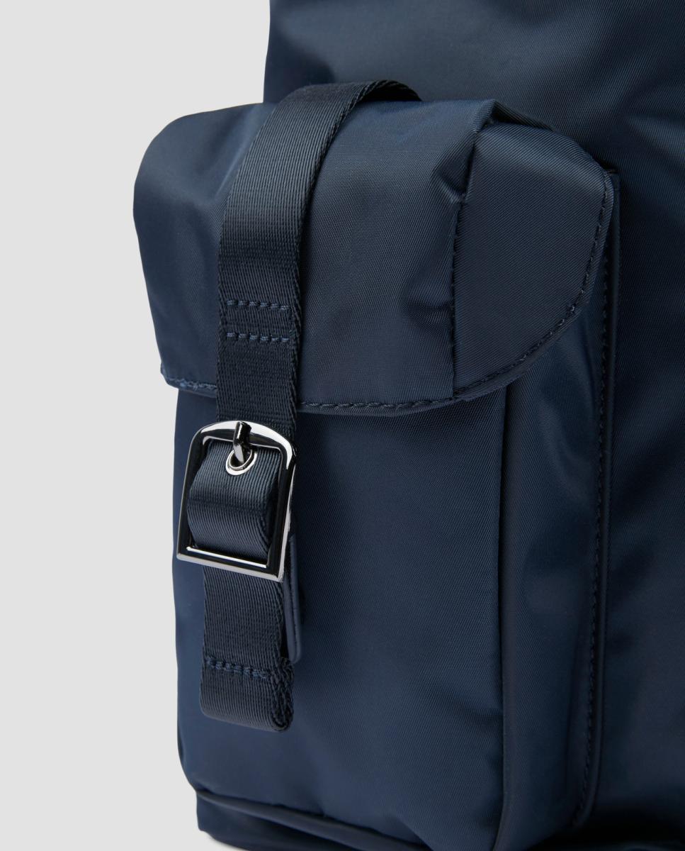 Mochila de Nylon Azul-marinho-5