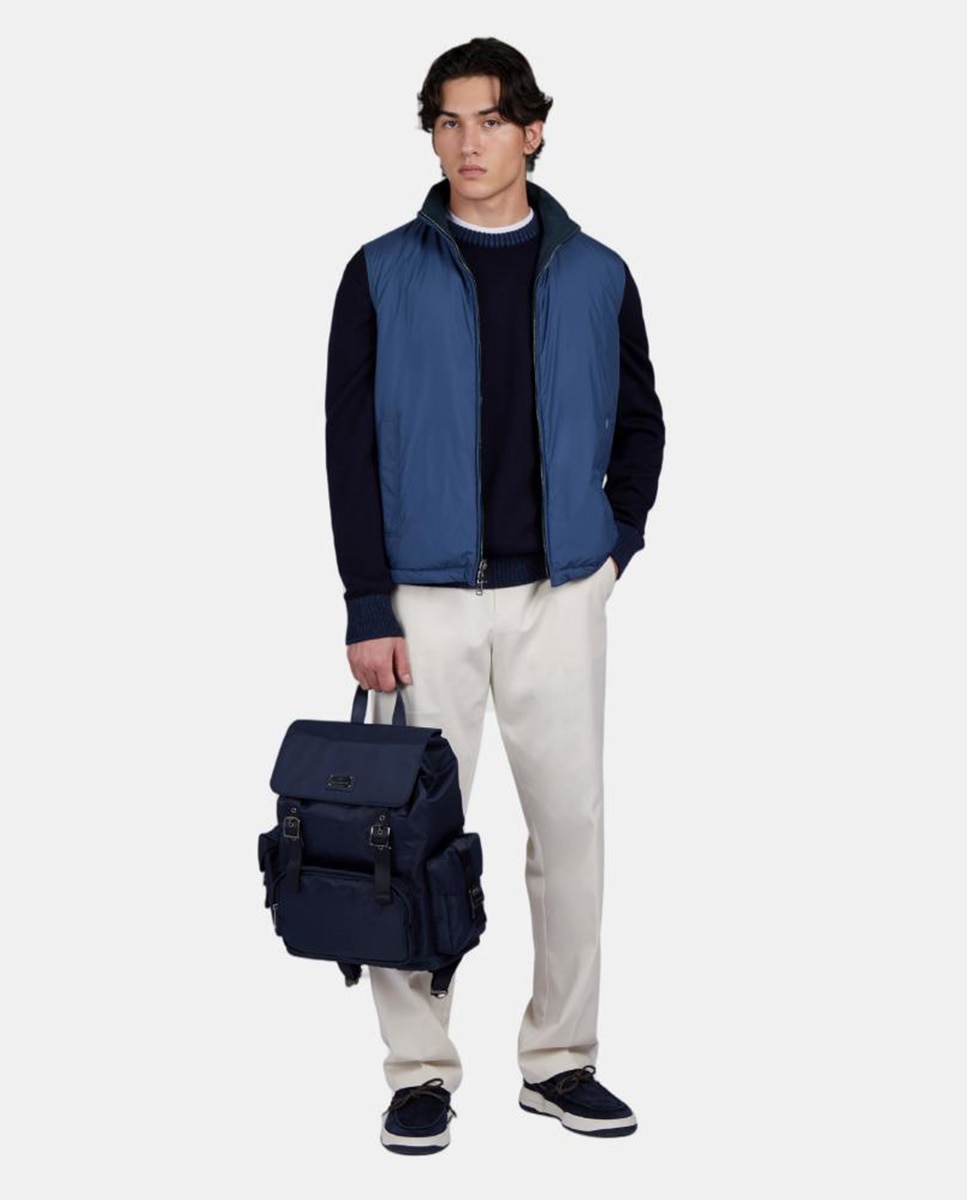 Mochila de Nylon Azul-marinho-6