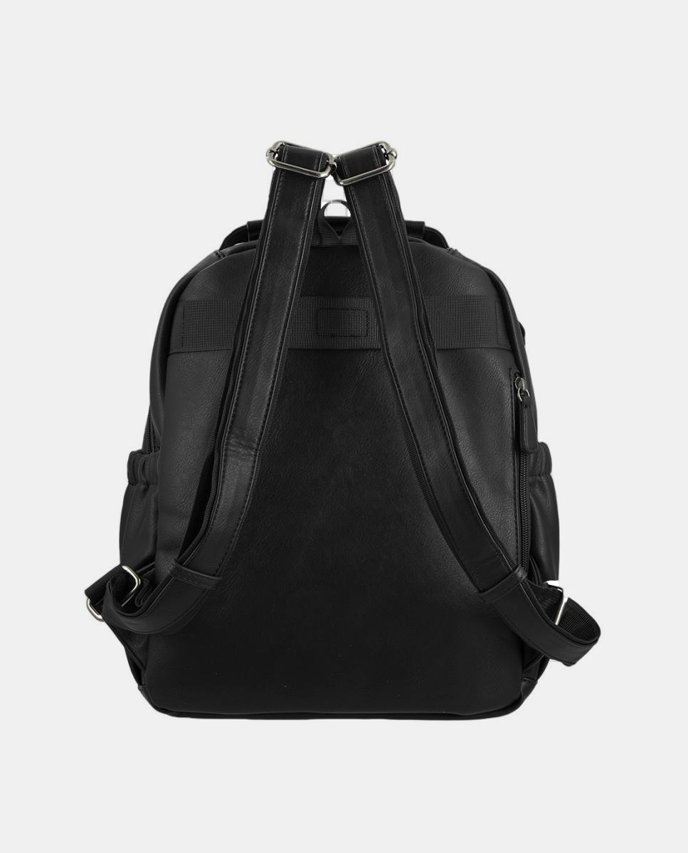 Mochila business de hombre. - El Potro - Negro Negro-3