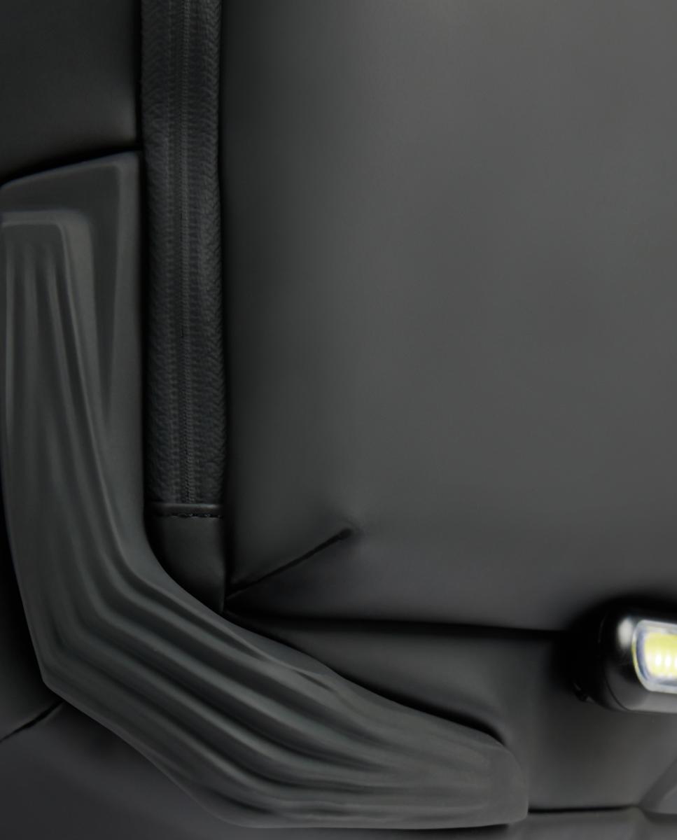 Mochila de Viagem para Portátil e iPad® Resistente à Água Unissexo Preto-9