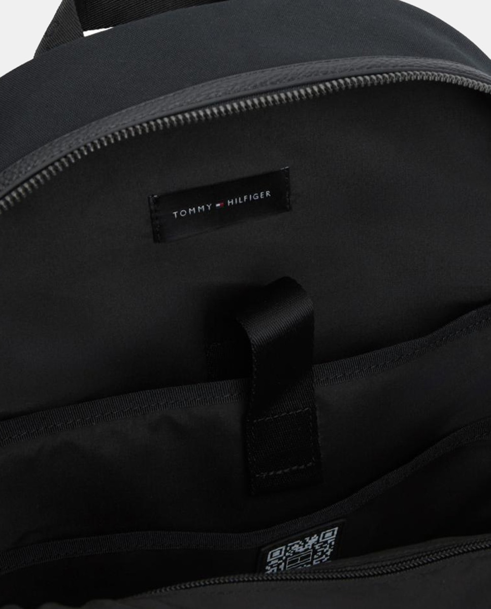 Mochila de Poliéster Reciclado Preto-2