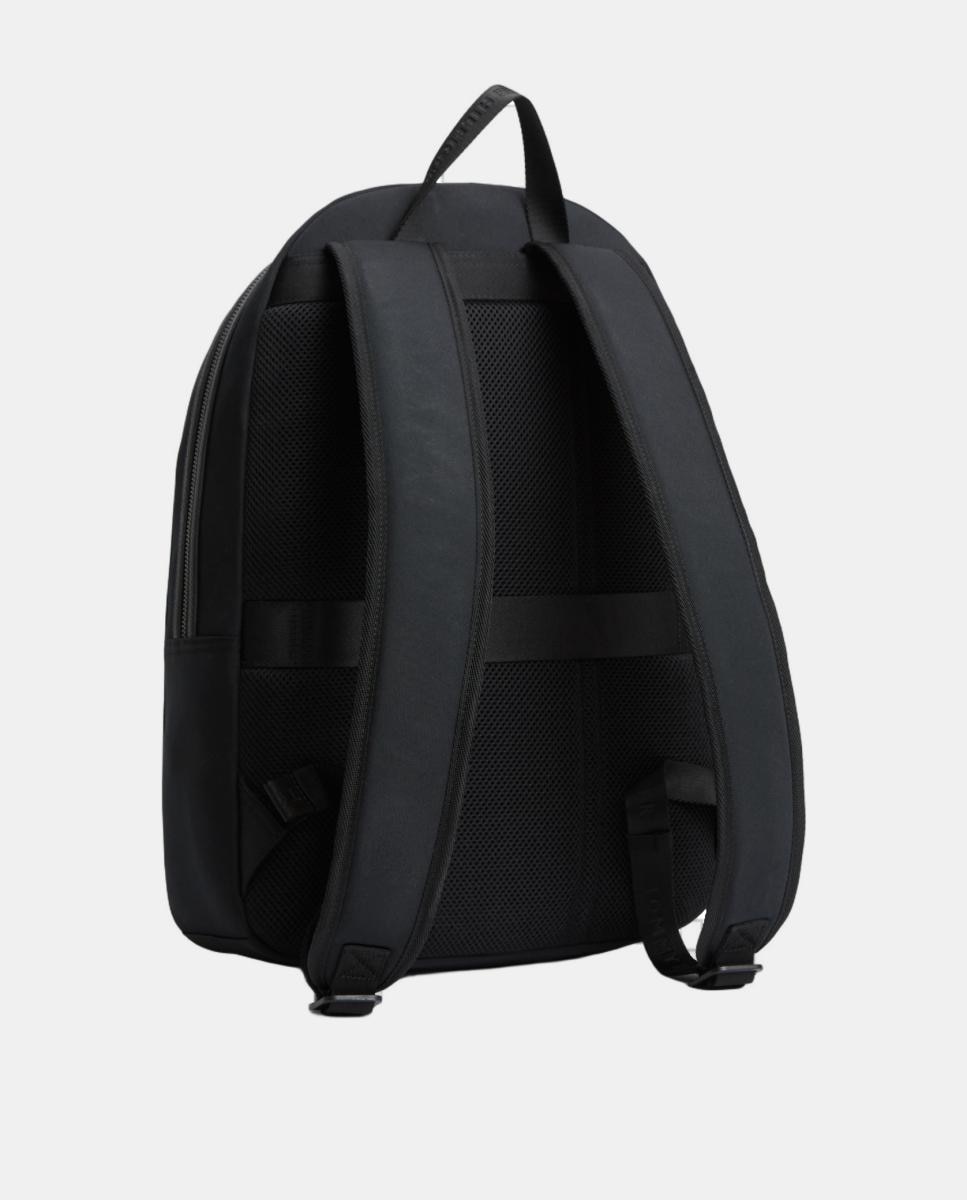 Mochila de Poliéster Reciclado Preto-3