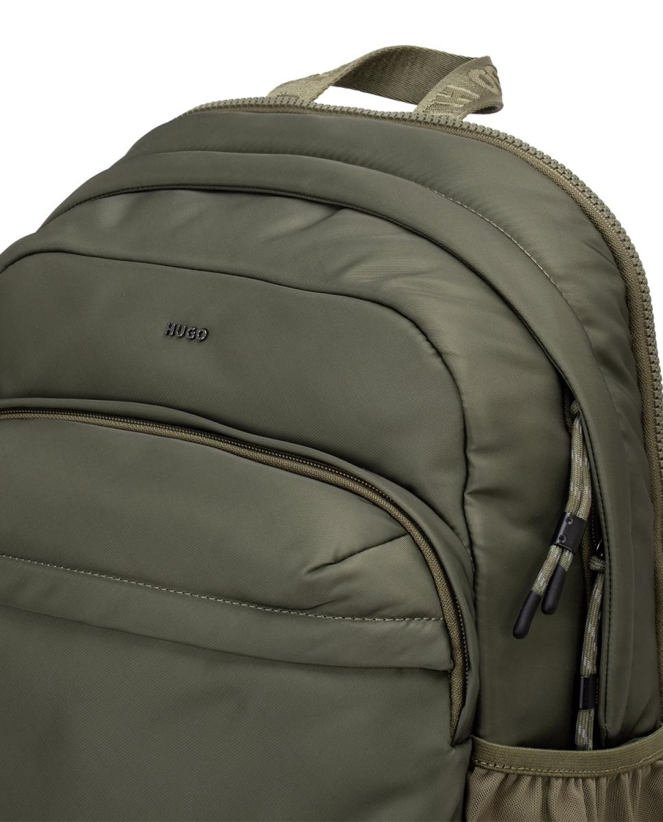 Mochila de Nylon Verde-3