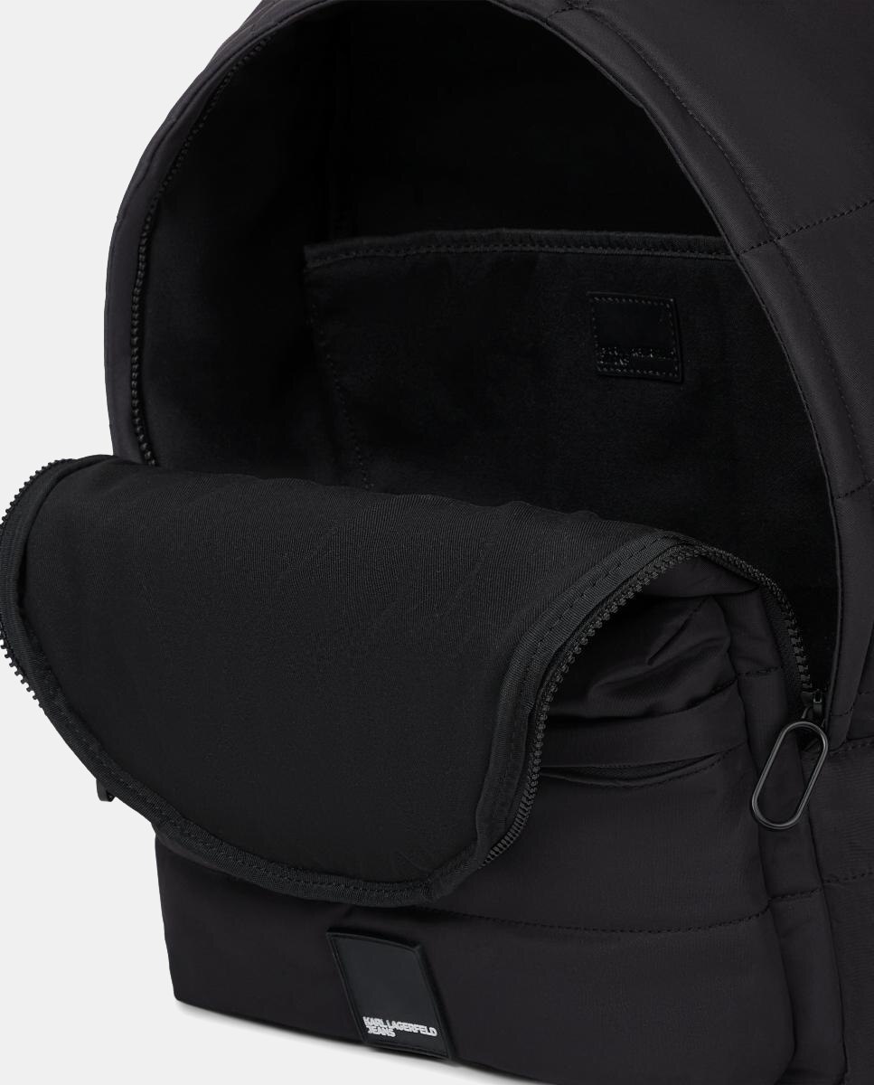 Mochila nailon acolchada de hombre. - Karl Lagerfeld - Negro Negro-3