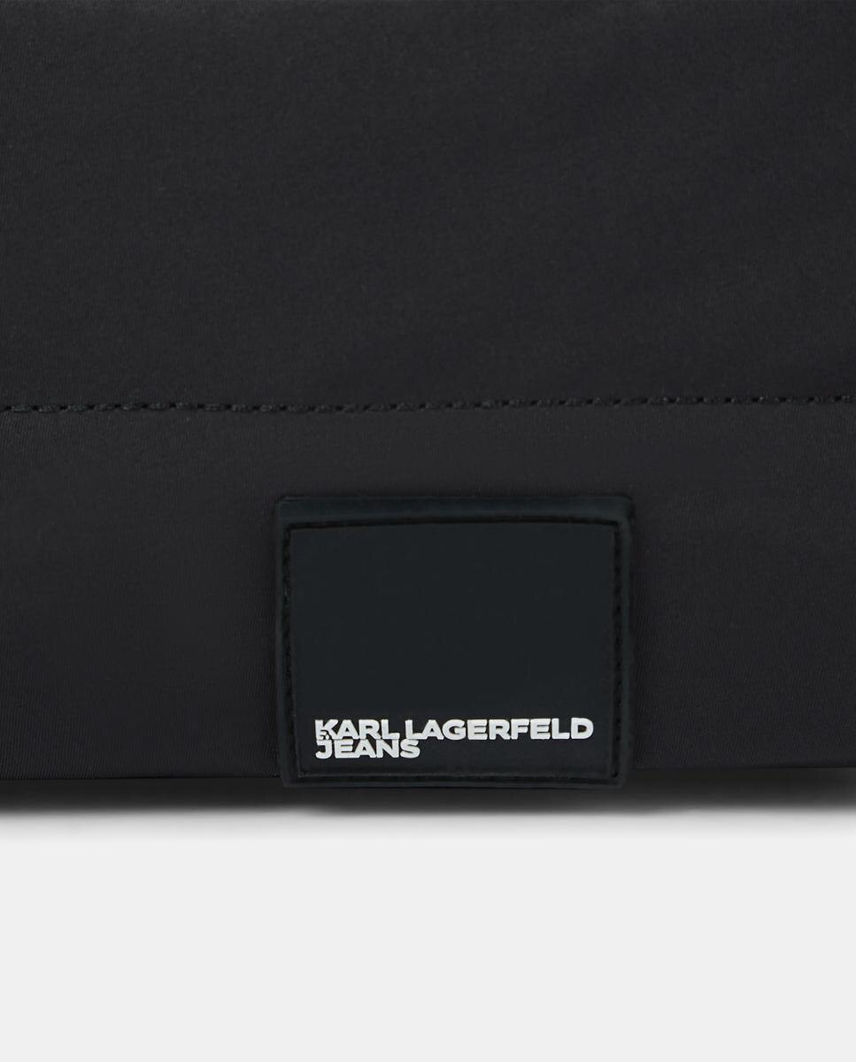 Mochila nailon acolchada de hombre. - Karl Lagerfeld - Negro Negro-4