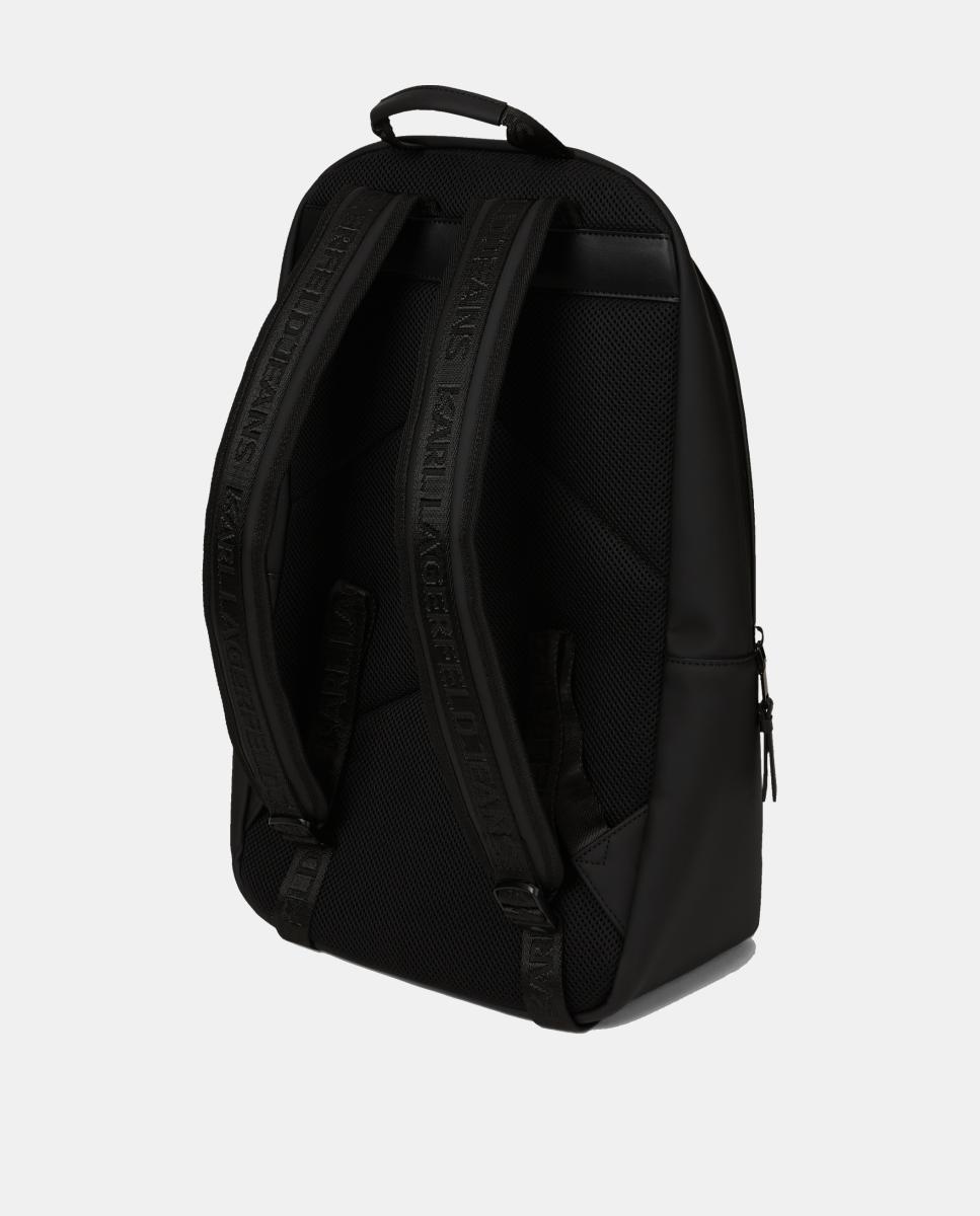 Mochila de PU Resistente Preto-2