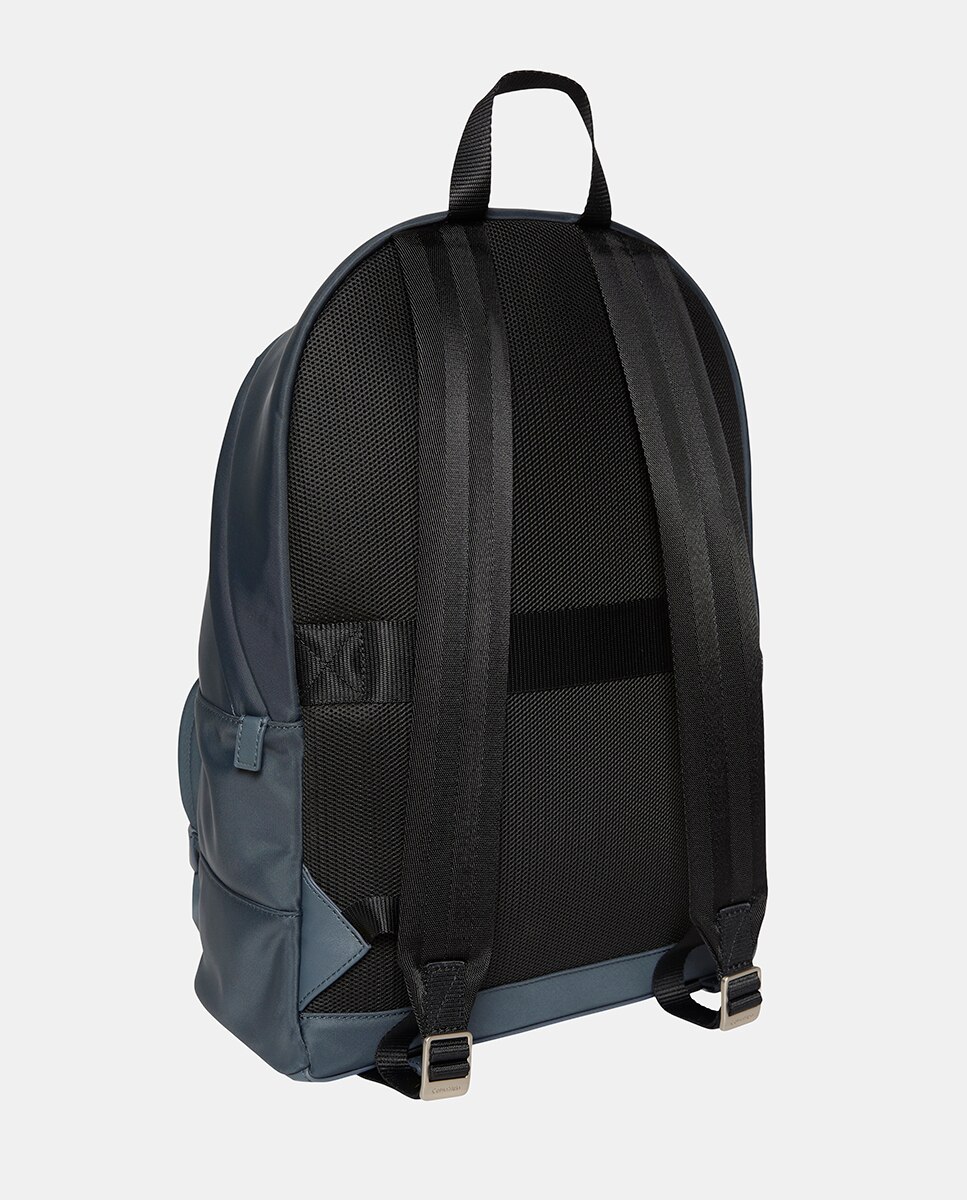 Mochila com Bolsos Azul-3