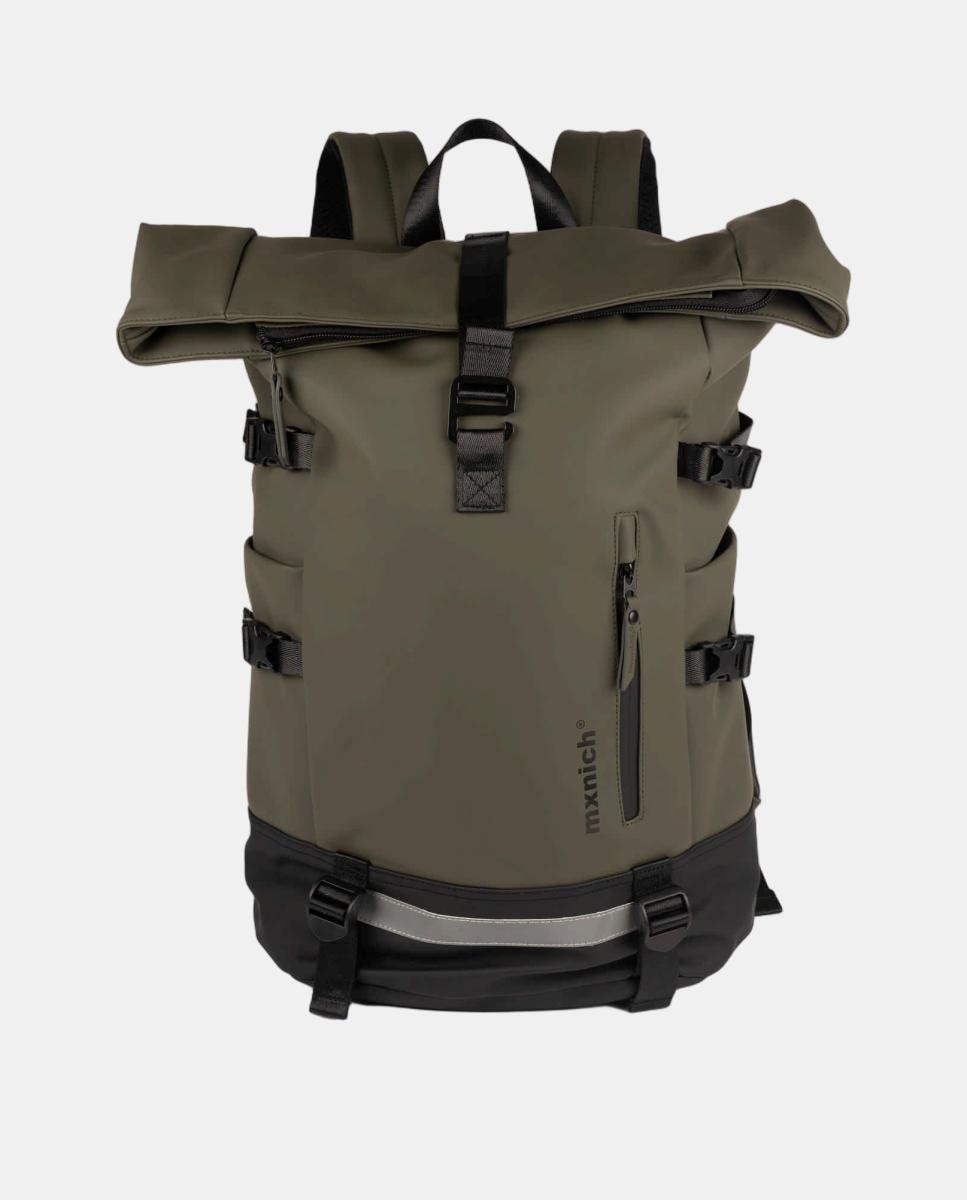 Imagen 1 de Mochila Hush Roll Backpack, moderna y negra, para hombre. Kaki