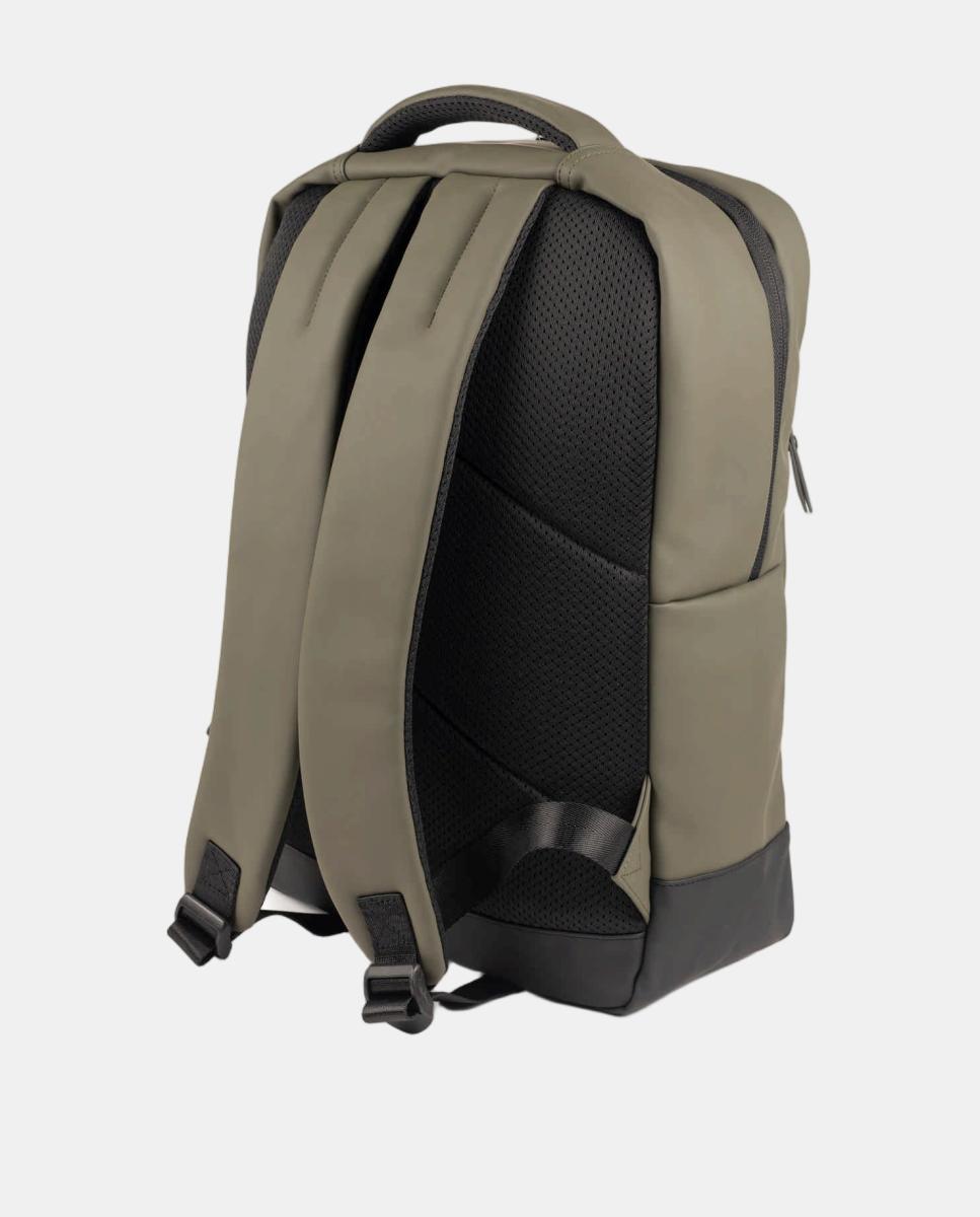Imagen 2 de Mochila Hush Backpack, compacta y negra, para hombre. - Munich - Kaki Kaki