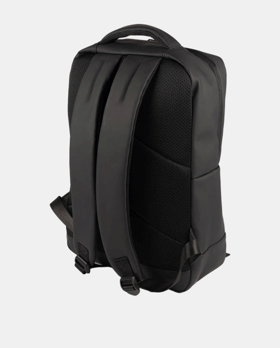 Imagen 2 de Mochila Hush Backpack, negra y resistente, para hombre. - Munich - Negro Negro