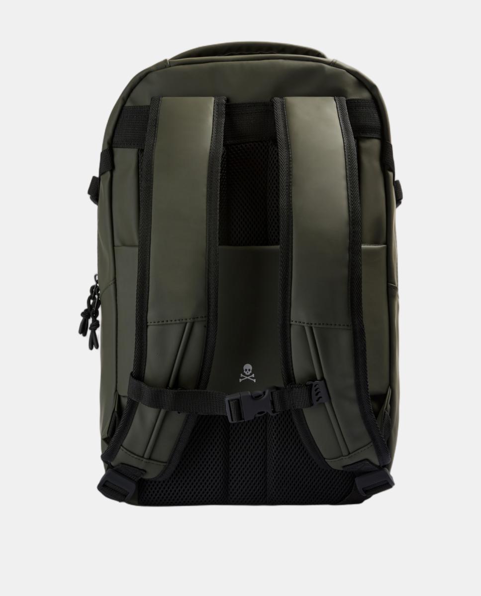 Mochila oficina de hombre - Scalpers - Verde militar Verde militar-2
