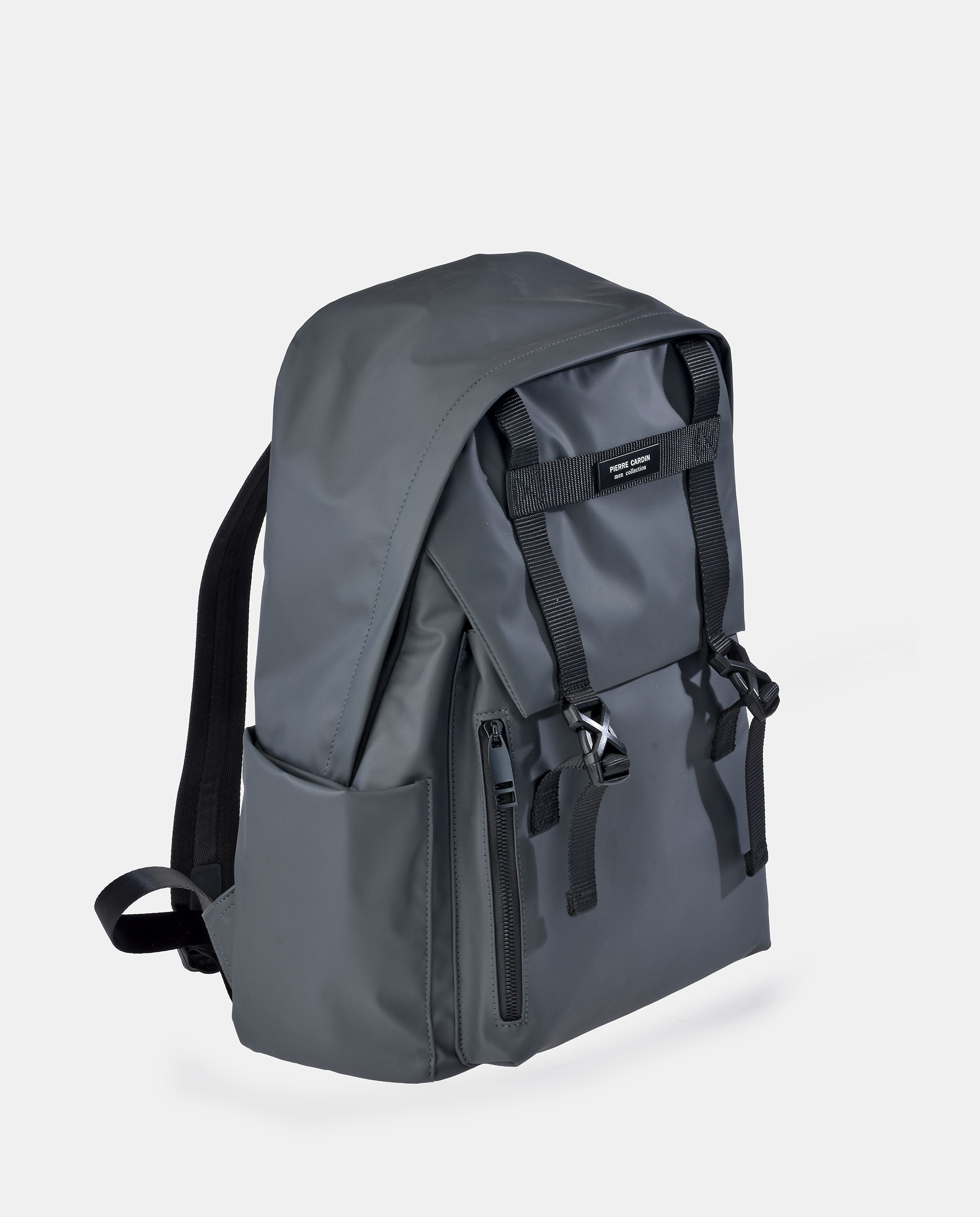 Mochila em PU Cinzento-2