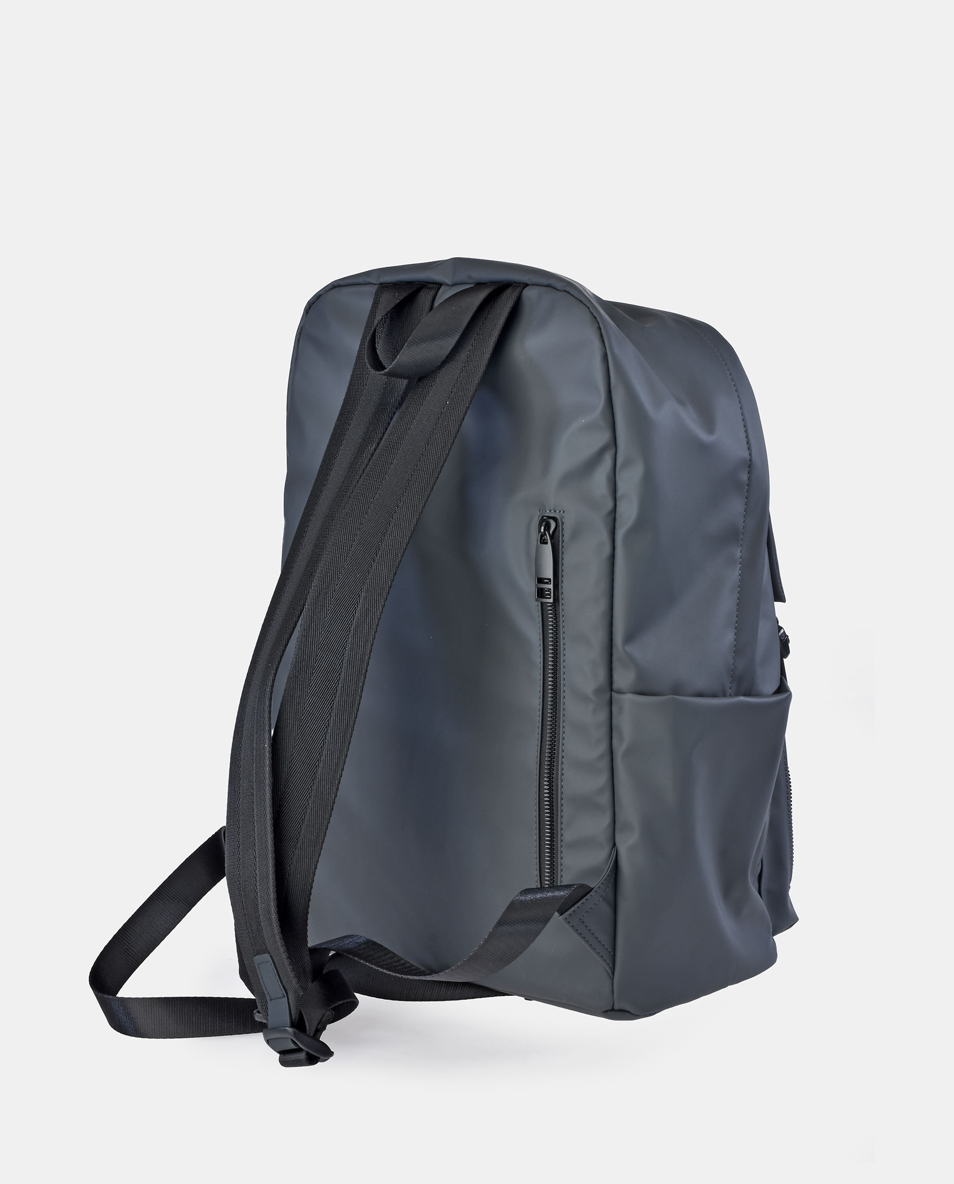 Mochila em PU Cinzento-3