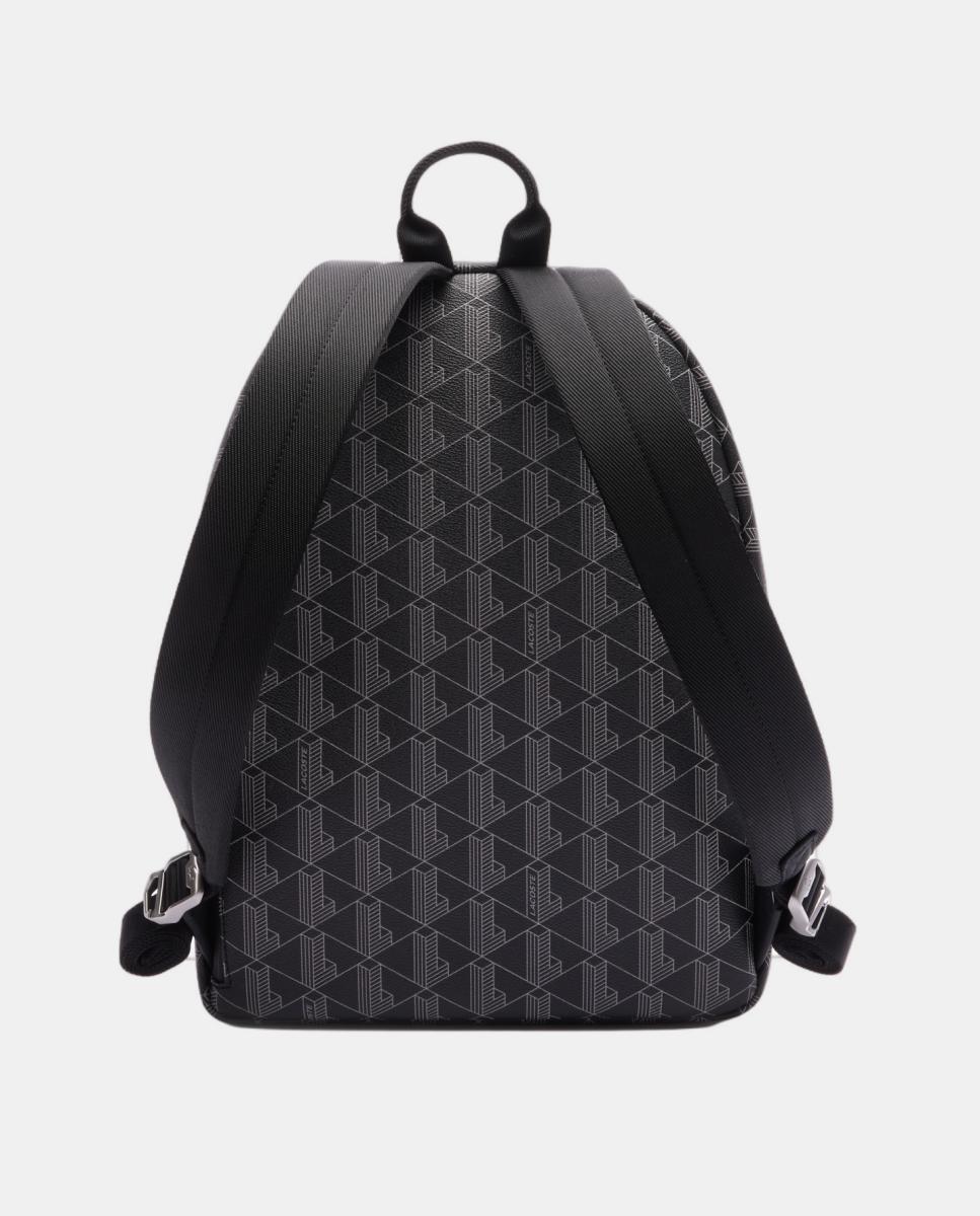 Mochila preta com compartimento para portátil Preto-2