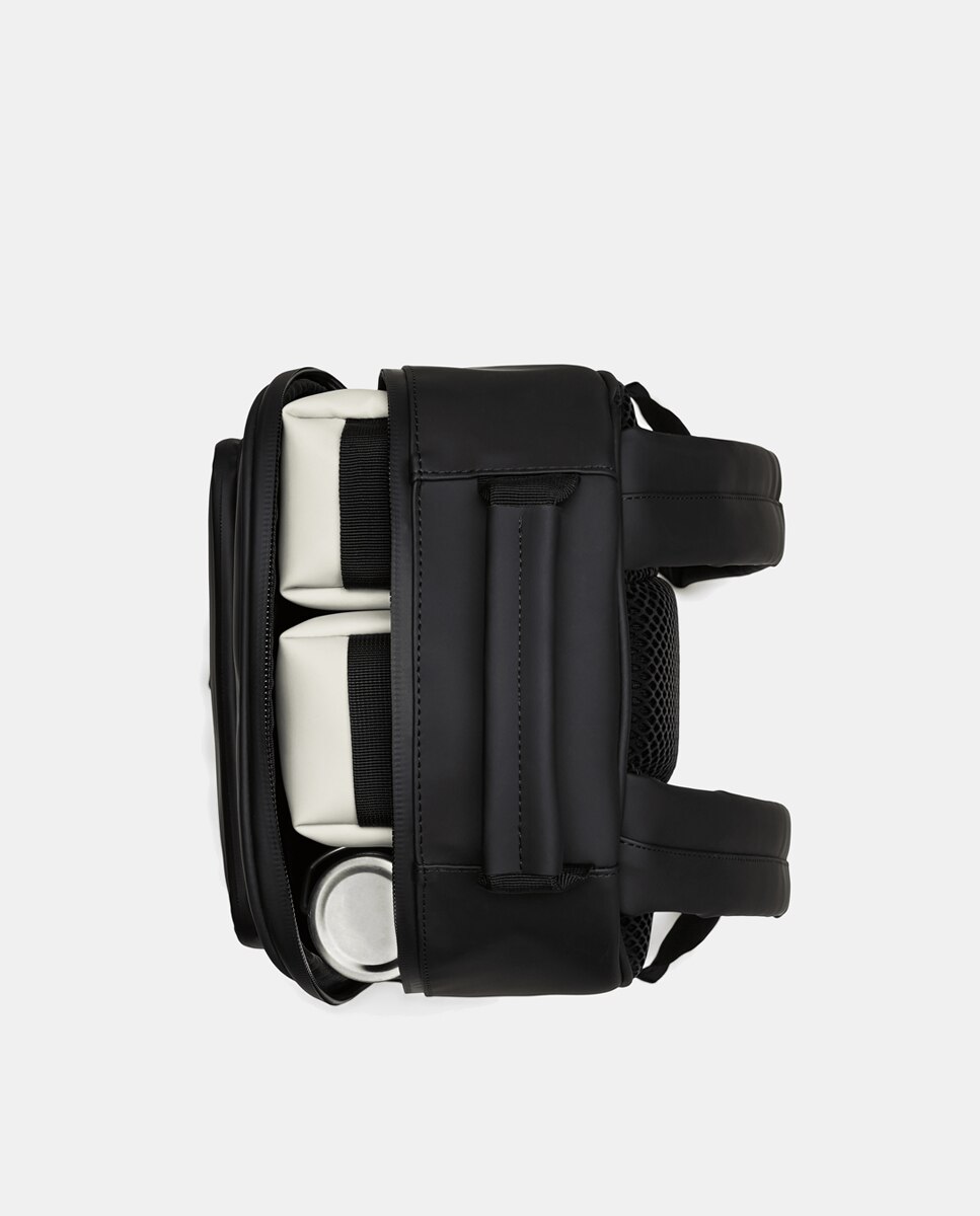 Mochila impermeable con bolsillo frontal Book Dapypack de Rains - Negro Negro-4