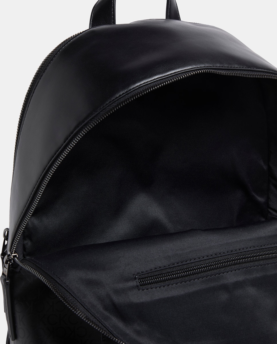 Mochila Redonda com Logótipo Preto-4