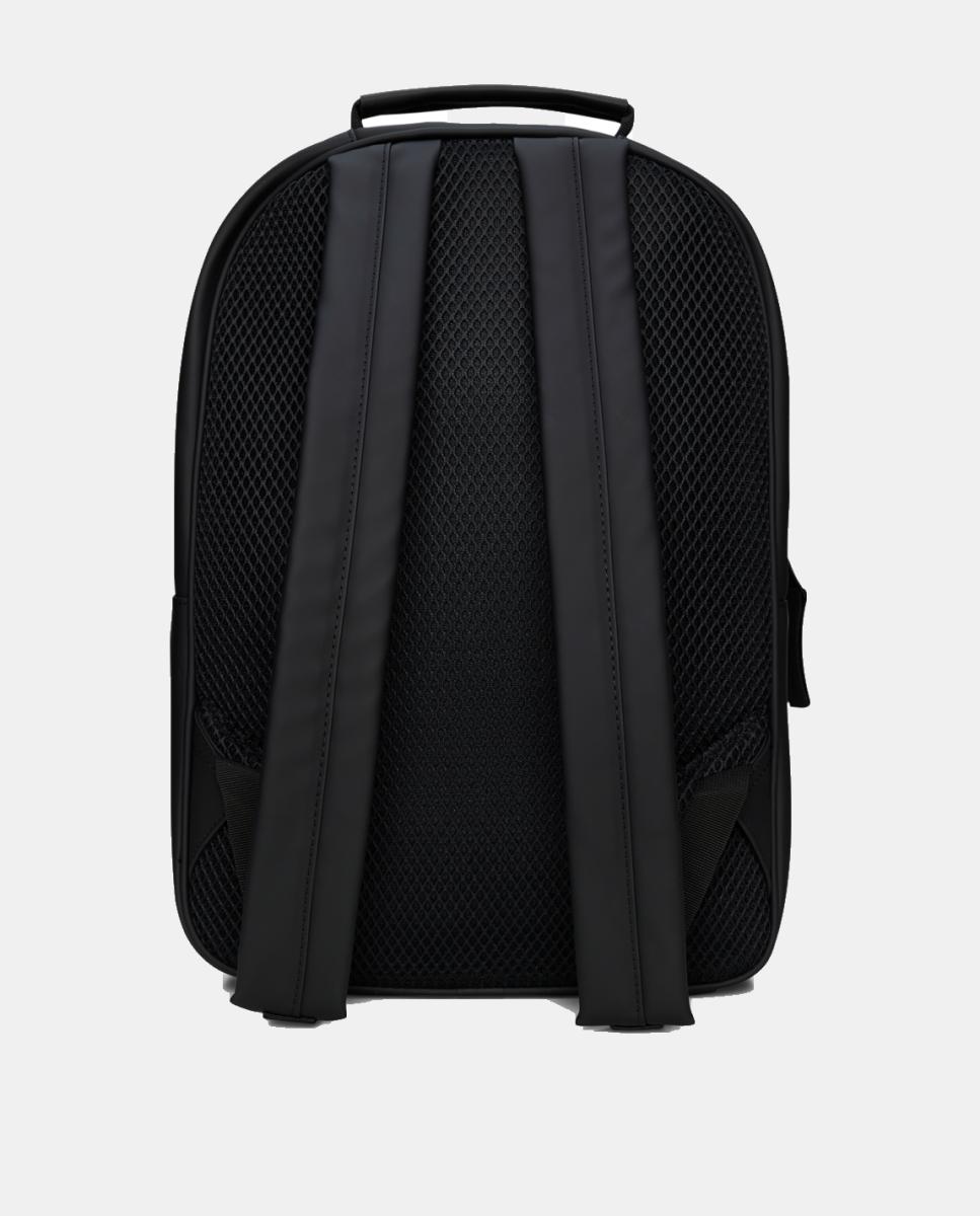 Mochila impermeable con bolsillo frontal Book Dapypack Large de hombre - Rains - Negro Negro-2