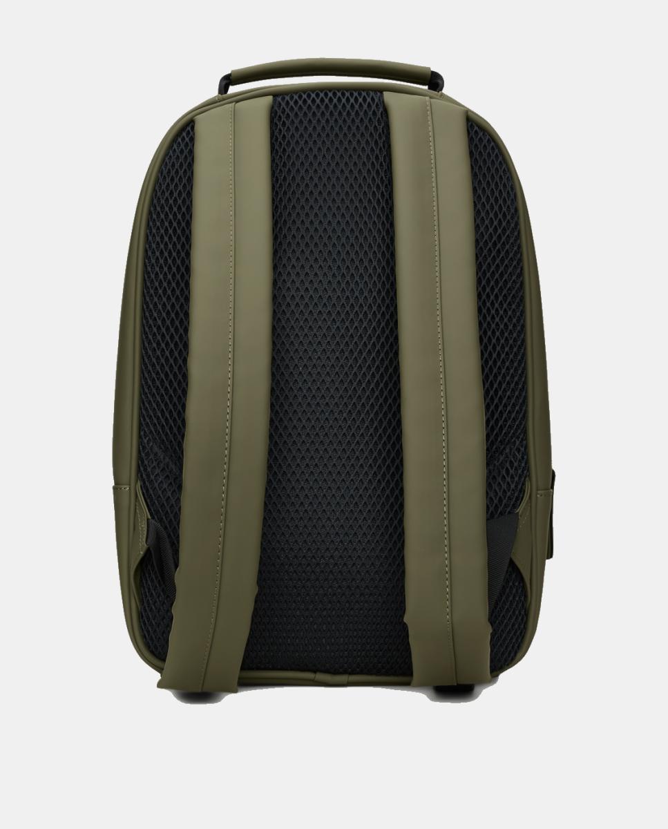 Mochila impermeable con bolsillo frontal Book Dapypack de Rains - Verde militar Verde militar-3