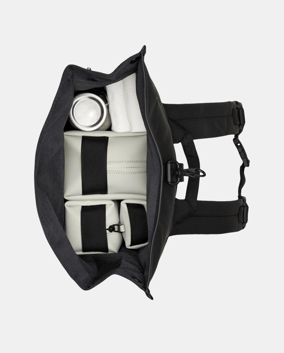 Mochila Rains Rolltop Rucksack - Azul Azul-4